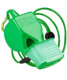 Fox 40 Classic CMG 3-Chamber Pealess Whistle w/Lanyard - Green | Buy Online - Buy Online on GoSupps.com