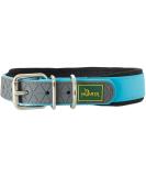 HUNTER Convenience Comfort Dog Collar - Turquoise Neoprene 40 S - Durable & Stylish International Shipping Available - Buy Online on GoSupps.com