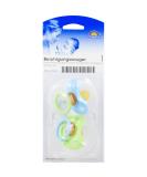 SACRED PACIFIER Cherry - 0-6 Months Pastel Blue/Green - 2 Pack | Premium International Shipping - Buy Online on GoSupps.com