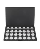 Empty Magnetic Eyeshadow Palette - 28 Metal Pans 23x15 cm | Versatile Makeup Organizer for Eyeshadow Lip and Blush - Buy Online on GoSupps.com