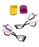 Iconikal Eyelash Curler Set with 4-Pack Travel Size - Long-Lasting Curl & Portable Design - Buy Online on GoSupps.com