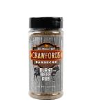 Crawford's Barbecue - Burnt Beef Rub - 12.2 oz - Buy Online on GoSupps.com