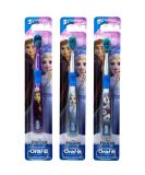 Oral-B Disney Frozen Toothbrush 3+ YRS Extra Soft - Pack of 3 | Characters Vary - Buy Online on GoSupps.com