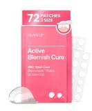 Glam Up Hydrocolloid Blemish Pimple Zit Patches - 72 Count, Invisible Ultra-Thin Spot Cover Stickers for Face, Strong Water-Proof, Vegan-Friendly - Buy Online on GoSupps.com
