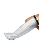 Pepe Long Waterproof Leg Protector for Plaster Bandages - 100 cm | Adult Waterproof Plaster Protection for Legs & Feet - Buy Online on GoSupps.com