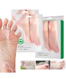 BOMPOW Olive Scented Foot Peel Socks - Soft Baby Feet in 3-7 Days - 2 Pairs - Buy Online on GoSupps.com