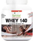 Fairvital Whey Protein Powder with BCAA - Vanilla Flavor 1kg - No Added Sugar High Biological Value 140 - Buy Internationally - Buy Online on GoSupps.com