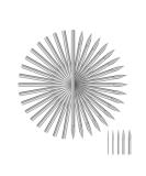 YILONG 14G Body Piercing Needles - 100 Pcs for Nose Ear Belly Button Nipple Tongue Lip & Eyebrow Piercing - International Shipping Available - Buy Online on GoSupps.com