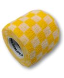 Lisacare Self-Adhering Bandage - 4 Rolls 5cm | Medical Device for Pets & Horses | Choose from Vibrant Colors & Motifs (KARO Yellow Set) - Buy Online on GoSupps.com