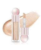 BEFIVECOK Liquid Highlighter - Natural Silky Shimmer Finish, Highly Pigmented, Long Lasting - 0.25fl.oz (Champagne Shimmer) - Buy Online on GoSupps.com