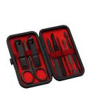 Premium Black Nail Clipper Set for Thick Nails - Men's & Women's Nail Grooming Kit with Exfoliation Scissors & Catcher - Buy Online on GoSupps.com