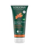 LOGONA Natural Cosmetics Repair & Care Conditioner Organic Sea Buckthorn Intensive Care for Dry Damaged Hair Repairs 200 ml - Buy Online on GoSupps.com