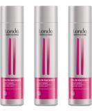 Londa Color Radiance Color Shine Conditioner 3x250 ml - International Shipping Available | Enhance Shine & Vibrancy - Buy Online on GoSupps.com