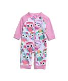 BONVERANO Baby Girls Owl Swimsuit | UPF 50+ Sun Protection | 12-18 Months - Buy Online on GoSupps.com