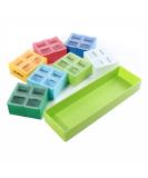 GARASANI Weekly Pill Organizer - 4 Compartments per Box 7 Boxes for Easy Medication Storage | International Shipping Available - Buy Online on GoSupps.com