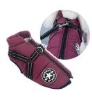 Warm Purple Dog Jacket for Small Dogs & Cats | Outdoor Sports Vest for Winter | Pet Clothing - Buy Online on GoSupps.com
