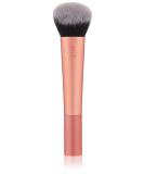 Real Techniques InstaPop Face Brush, For Liquid, Cream, & Powder Makeup, Blush, Bronzer, & Foundation Face Brush, Streak-Free Coverage, Synthetic Bristles, Orange, 1 Count - Buy Online on GoSupps.com