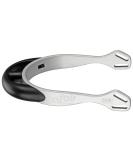 Buy Sprenger Fairrider Spores - Lightweight Silver Aluminum with Curved Black Neck | International Shipping Available - Buy Online on GoSupps.com