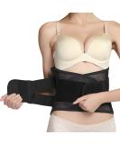 NeoTech Care Adjustable Double Pull Lumbar Brace - Black - Size M Medium - Buy Online on GoSupps.com