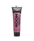 Metallic Pink Face & Body Paint by Cosmic Moon - Water-Based Makeup 12ml - Buy Online on GoSupps.com