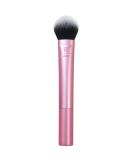 Real Techniques Tapered Cheek Makeup Brush, For Blush, Highlighter, Loose or Pressed Powder, Soft Bristles, Precise Makeup Application, Aluminum Handle, Cruelty Free, 1 Count - Buy Online on GoSupps.com