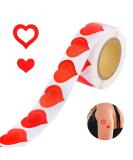 500pc 1.5 Heart Shaped Tanning Stickers - Cute Self Adhesive Bed & Sunbathing Stickers - Buy Online on GoSupps.com