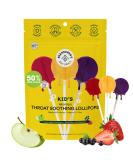 Kids Throat Soothing Lollipops - Beekeeper s Naturals | Doctor Formulated Immune Support Vitamin D & Honey Low Sugar | 15 ct Variety Pack - Buy Online on GoSupps.com