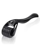 URAQT Derma Roller 0.5mm Beard Roller Titanium Micro Needling Roller for Men and Women Beard Growth Roller for Stimulate Hair Growth Facial Skin Care Scar removal 0.5mm-Black - Buy Online on GoSupps.com