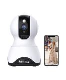 Vimtag 1080P Pet Camera 360 Pan/Tilt, 2-Way Audio, Motion Tracking, Night Vision, Cloud Storage - Smart Home Indoor Cam - White - Buy Online on GoSupps.com