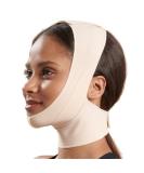 MARENA Unisex Recovery Compression Chin Strap with Mid-Neck Coverage for Post-Op Mask Beige Medium (Pack of 1) - Buy Online on GoSupps.com