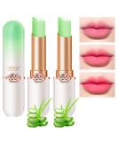 BINGBRUSH Aloe Vera Color Changing Lipstick Queen PH Mood Long Lasting Set - Moisturizing Lip Gloss & Balm Tinted Magic Stain for Women - 2 Count - Buy Online on GoSupps.com