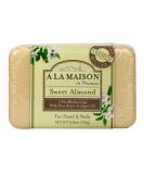 A La Maison French Almond Soap Bar - Luxurious Skincare for All Skin Types | International Shipping Available - Buy Online on GoSupps.com