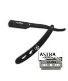 SRX Heavy Duty Stainless Steel Barber Razor | 5 FREE Super Stainless Blades | Professional Shaving Tool by Liberty Supply - Buy Online on GoSupps.com