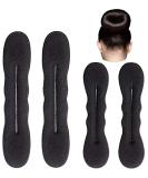 Styla Hair Magic Bun Maker Sponge Set - Easy to Use 2 Small & 2 Large - Perfect for Effortless Hairstyles - International Shipping Available - Buy Online on GoSupps.com