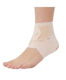 Ultra Thin Ankle Wraps - Adjustable Ankle Brace for Men & Women | Support for Sprains Tendinitis & Sports | Pack of 1 in Misty Rose - Buy Online on GoSupps.com