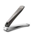 Baluca Upgraded Curved Nail Clipper - Professional Stainless Steel Toenail & Fingernail Cutter for Seniors | Ideal for Thick Nails - Greyish Black - Buy Online on GoSupps.com