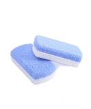 Pumice Stone Set for Feet | Callus Remover Scrubber Pedicure Exfoliator Tool | Double Sided Glass Pumice Stone | Smooths Skin on Feet, Hands, and Body - Blue - Buy Online on GoSupps.com