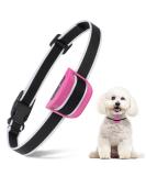 Rechargeable Small Dog Bark Collar | Humane & Safe Anti Bark Training | 7 Sensitivity Levels | Beep Vibration Mode | Pink - Buy Online on GoSupps.com