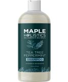 Maple Holistics Tea Tree Shampoo 16 oz â€“ Special Formula for Scalp Relief & Shine - Buy Online on GoSupps.com
