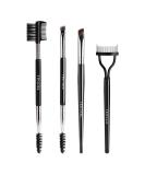 TEOYALL Eyebrow Liner Brushes - Dual-Ended Angled Bristles & Spoolie for Perfect Eye Makeup | All-in-One Set for Professional Results - Buy Online on GoSupps.com