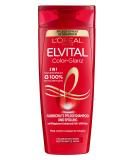 L'Or al Paris Elvital Color Protection Shampoo & Conditioner 2in1 | 300ml for Colored Hair - Gloss & Shine - Buy Online on GoSupps.com