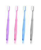 Wllhyf Soft Toothbrush for Adults - Extra Soft Microborts for Gentle Cleaning & Gum Protection | Brightening Manual Toothbrush for Sensitive Teeth - Buy Online on GoSupps.com