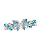 Elegant Butterfly Crystal Rhinestone Hair Clips for Women | Vintage Wedding Headdress & Fashionable Accessories | Lichengtai - Buy Online on GoSupps.com