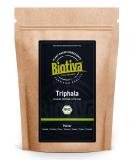 Triphala Organic Powder 100g - 100% Vegan Ayurvedic Supplement | Biotiva - Amalaki Haritaki Bibhitaki - Bottled in Germany - Buy Online on GoSupps.com
