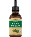 Piping Rock Organic Oil of Oregano Liquid Drops | 2 fl oz with Extra Virgin Olive Oil | Herbal Extract Supplement - Buy Online on GoSupps.com