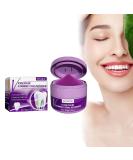 V34 Activated Charcoal Tooth Whitening Powder - Removes Coffee, Tea, Wine Stains - Safe & Gentle Natural Whitener - Purple - Buy Online on GoSupps.com