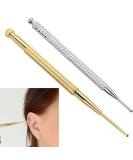 Point Search Acupressure Pen Set - Stainless Steel & Brass Meridian Pencil for Home & Spa - 2 Pieces | Best Acupuncture Massage Tools - Buy Online on GoSupps.com