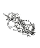 Solustre Celtic Hairpin - Viking Hair Clip & Accessories | Premium Headdress for Costume & Gifts - Buy Online on GoSupps.com