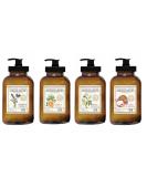 Buy Botanical Herbal Hand Soap Set (4 x 22 Fl Oz) - Infused with Essential Oils: Lavender Chamomile Sage Eucalyptus Citrus Verbena Coconut Hibiscus - International Shipping Available - Buy Online on GoSupps.com