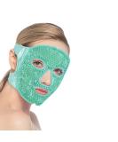 Cam2 Cool Mask - Reusable Gel Bead Eye Mask for Swollen Eyes & Tear Bags - Cooling Face & Eye Mask (Green) - International Shipping - Buy Online on GoSupps.com